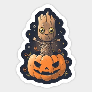 Trick or Tree Sticker